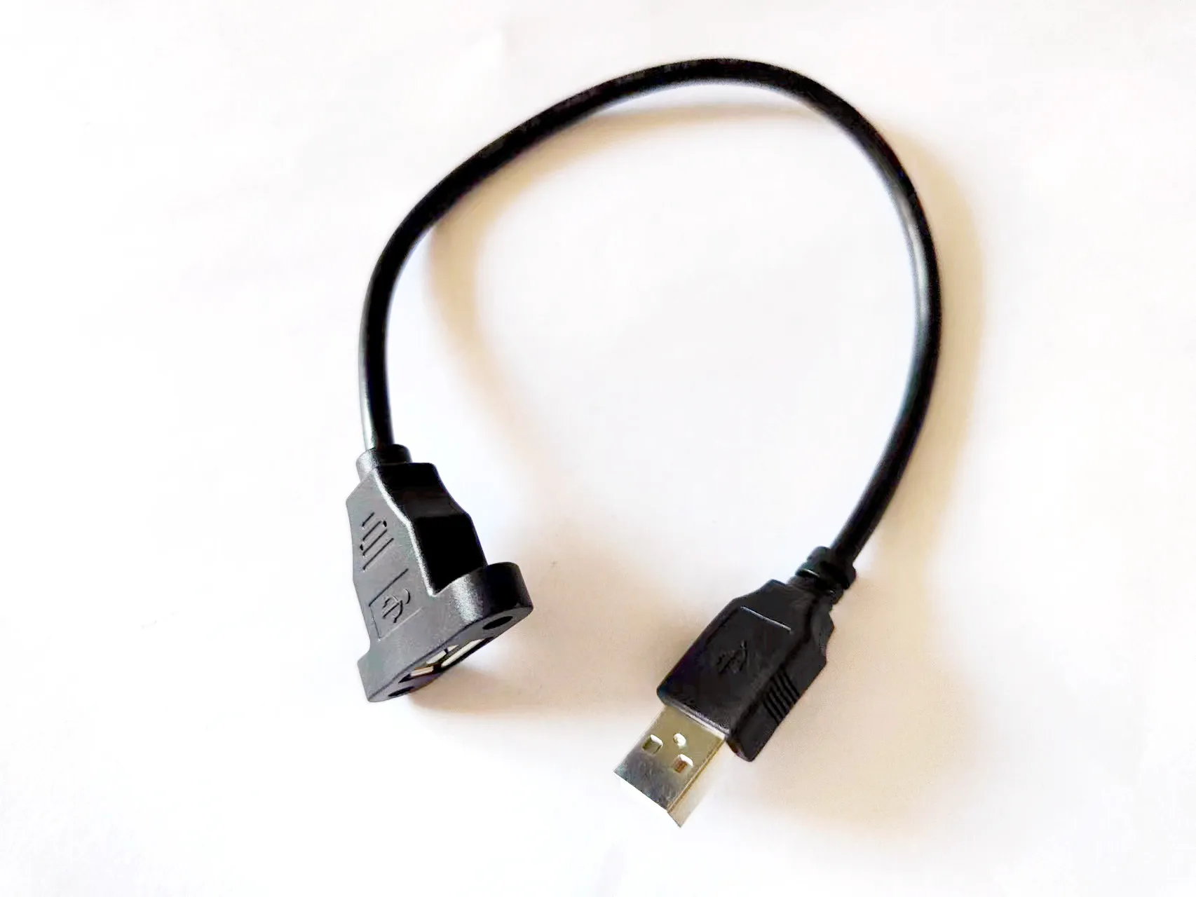 

Snap-on vehicle-mounted USB2.0 extension line automobile, ship and motorcycle dashboard on-board charging recorder