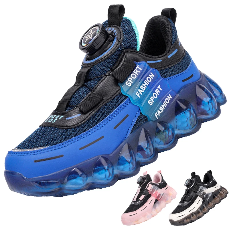 Comfortable Fashion Youth Outdoor Sport Footwear Children's Boys' Girls' Shoes School Sports Training Basketball Shoes 28-39
