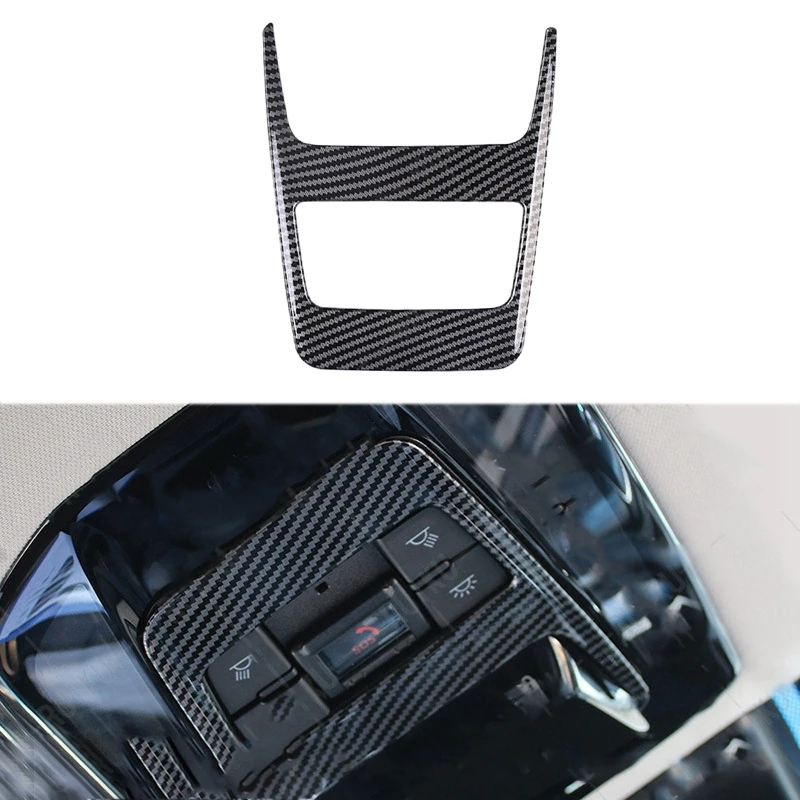 

Car Interior Reading Light Decorative Frame Roof Light Button Frame for Toyota HARRIER 2020