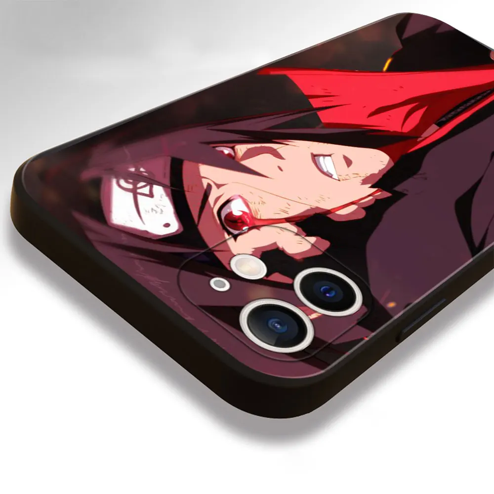 Чехол для телефона Naruto Sasuke Uchiha iPhone SE2 7 8 Plus 5s 6 XR XS Max 11 12 13 Pro mini |