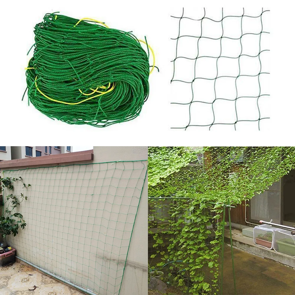 

Anti Bird Bean Climbing Frame Plant Protection Fruits Durable Vines Nylon Trellis Greenhouse Garden Netting Grow Fence Support