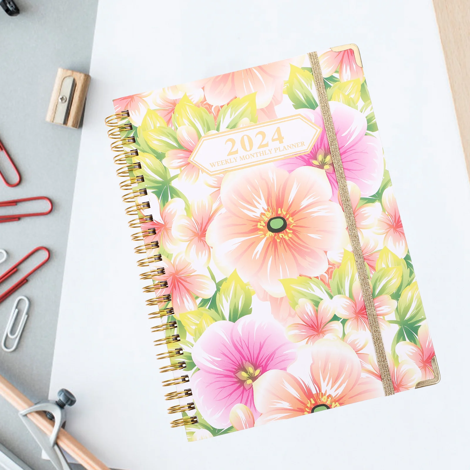 

English Notepad Notebook Portable Paper Planning Handbook Notepad Meeting Novelty Student