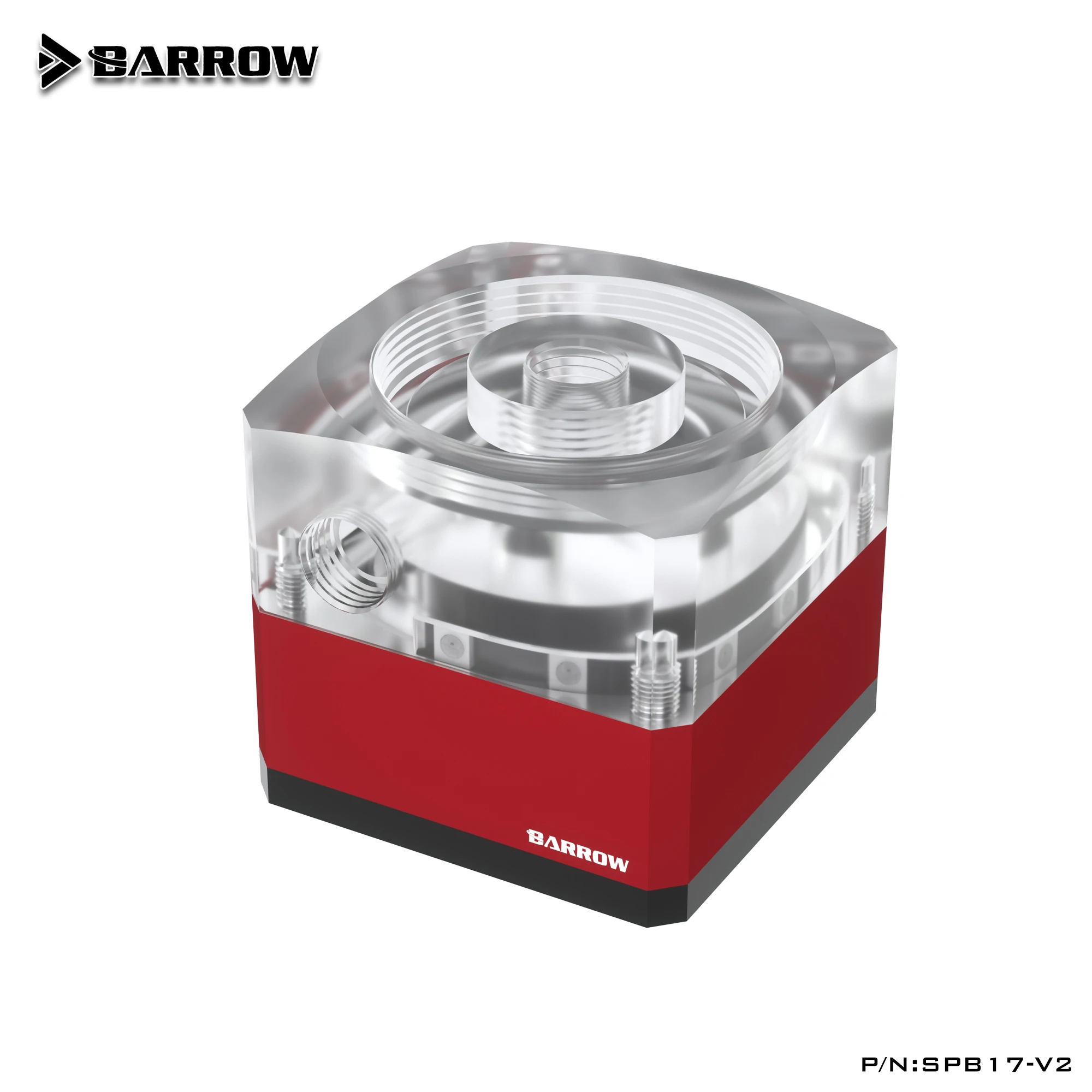 Barrow SPB17-V2 17W DDC PWM Pump Maximum Flow Lift 5.5 Meters 960L/H 4000RPM Regulation use for Acrylic Water Channel Tank - купить по