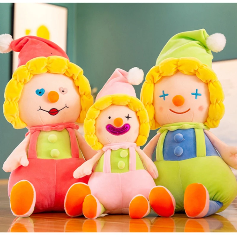 Лидер продаж Детская плюшевая кукла клоуна 40 см 60 Успокаивающая подушка для