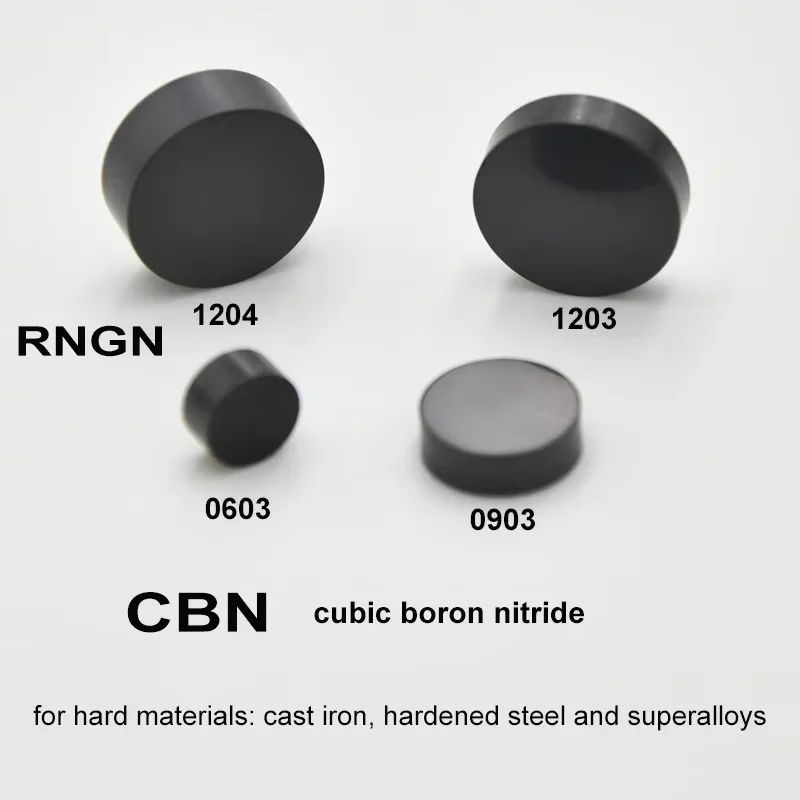 Твердые вставки CBN головка блока цилиндров фрезы 1/2 дюйма 3/8 RNMN 0904 1207 токарная