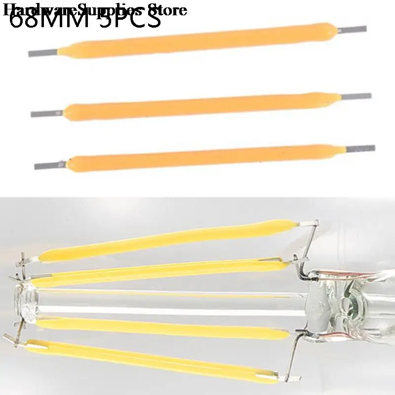 

5Pcs 68MM Bulb Filament Lamp Parts LED Light Accessories Diodes Filame