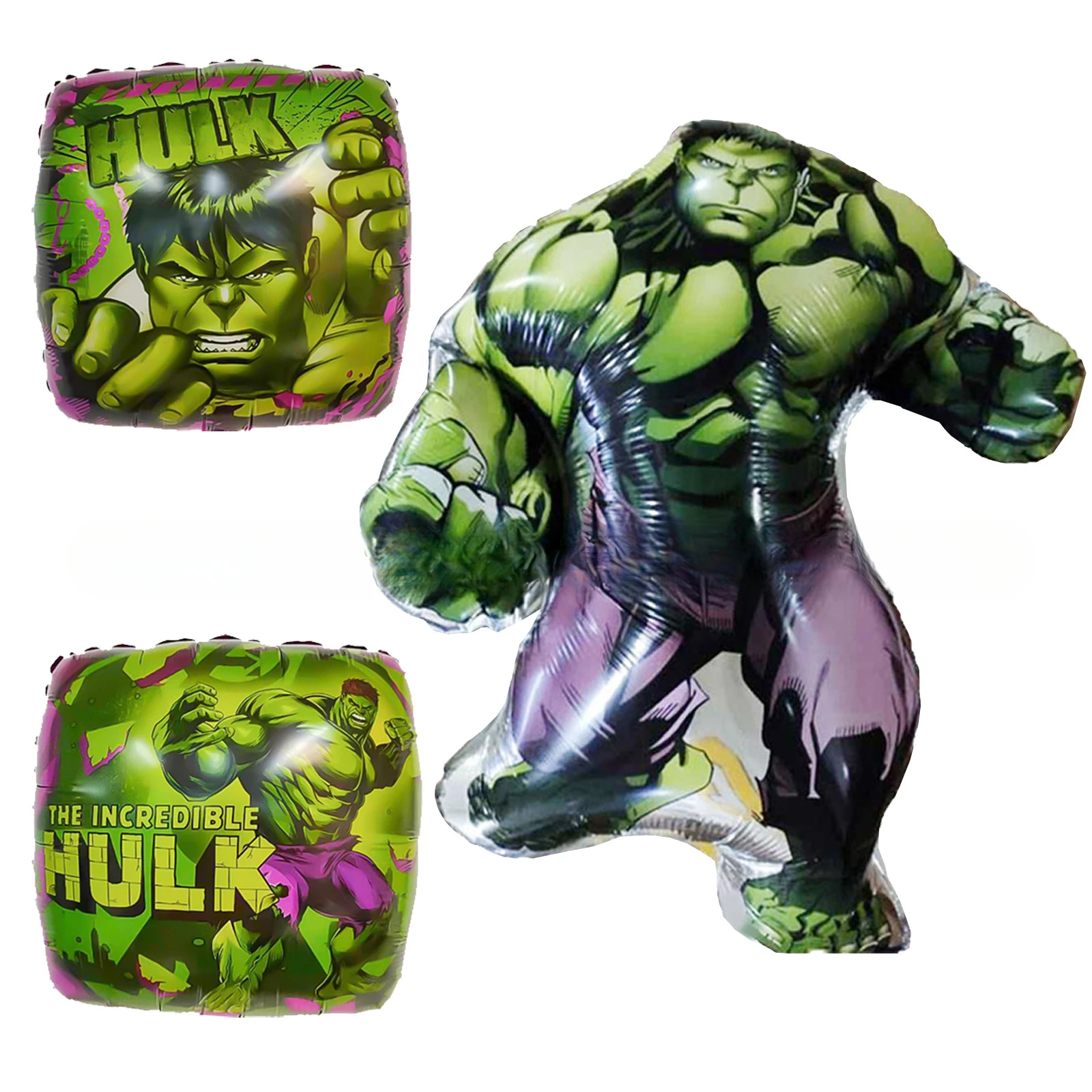Халк Гвен Бэтмен в форме алюминиевой пленки воздушный шар Marvel герой мультфильм