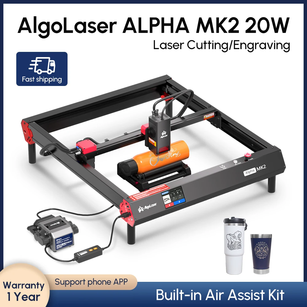 

AlgoLaser Alpha MK2 Лазерная гравировальная машина