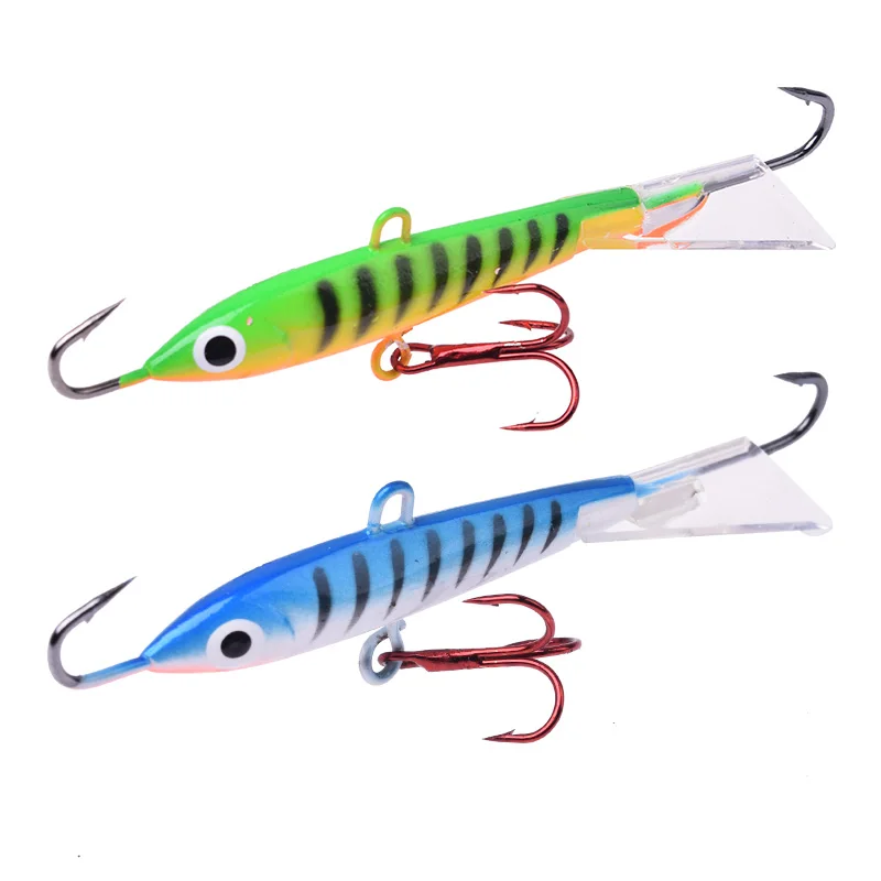 

ZWICKE 1pcs Colorful Balancers Lures 8.3cm 18g Tackle Jigging Rap with Minnow Profile Hard Bait Pesca Tackle for Winter Fishing
