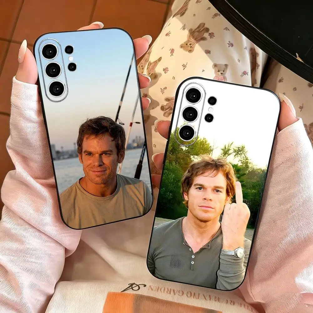 Фото Чехол для телефона D-Dexter Morgan Michael C. Hall для Samsung S25, S24, S21, S22, S23, S30, Ultra, S20, Plus, FE, Note, 10, 9, 5G, черный №1