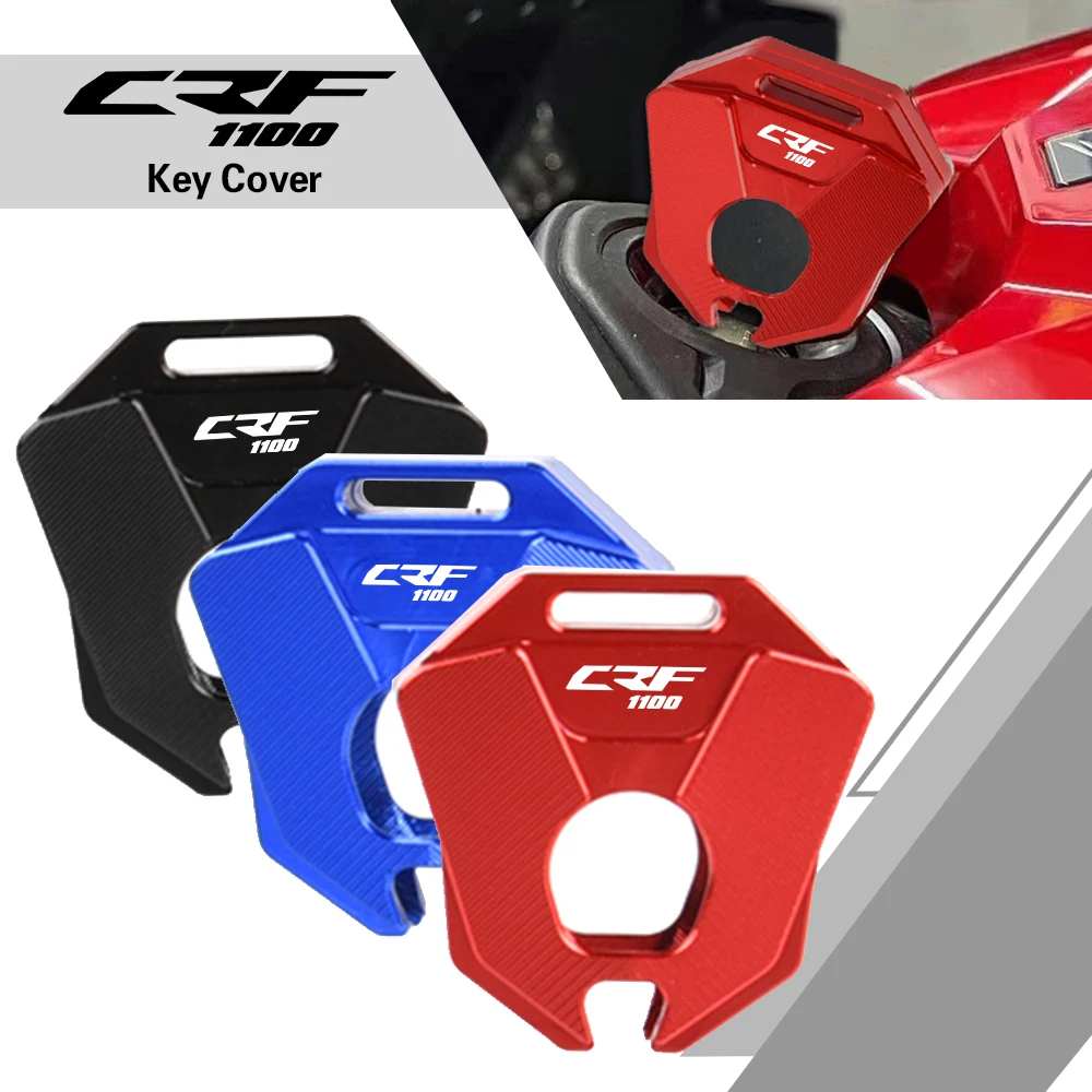 

CNC Motorcycle Key Shell Case Protector Decoration Keychain Cover For Honda Africa Twin CRF1100 CRF1100L CRF 1100L 1100 L
