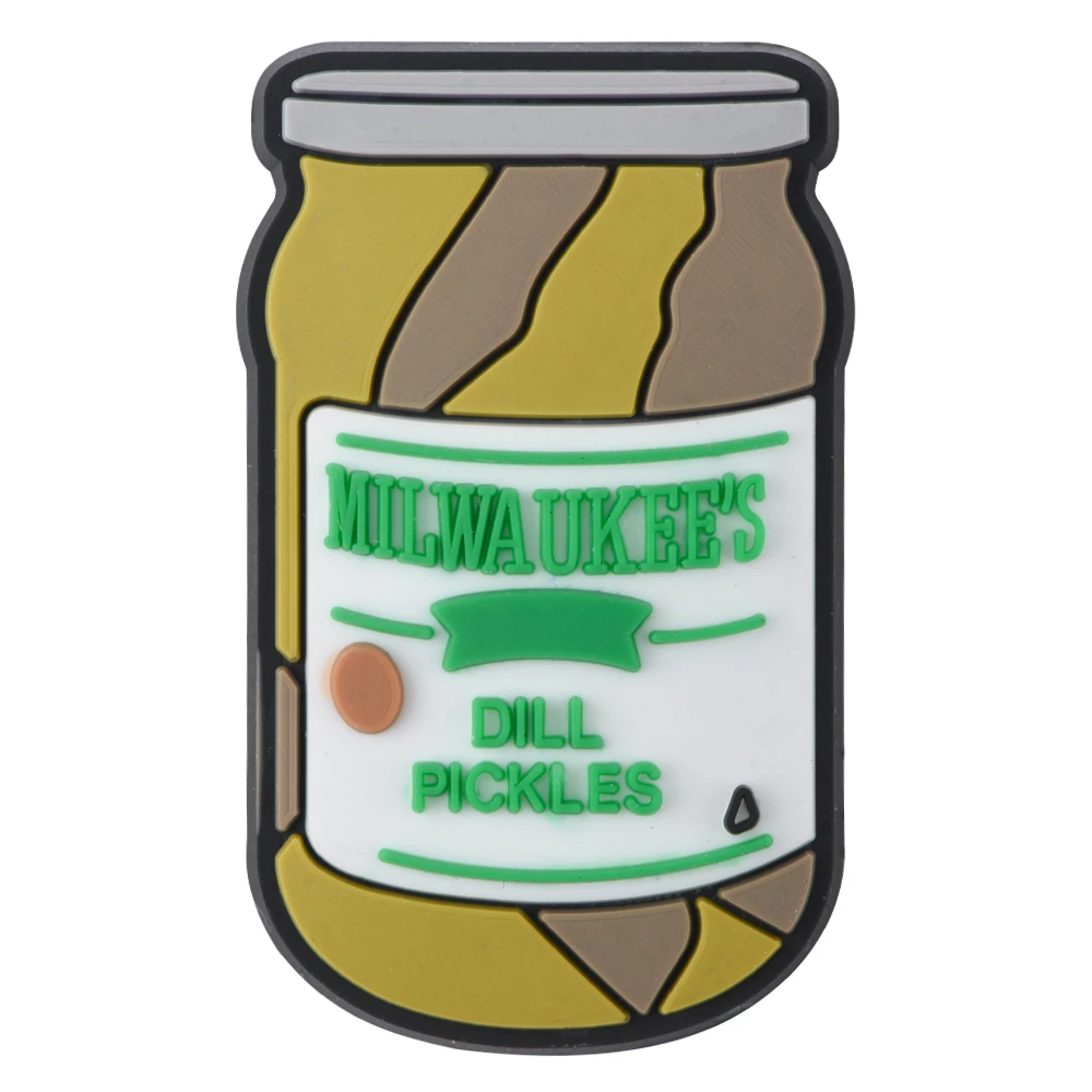 Консервированные подвески для обуви с огурцом взрослых Мультяшные