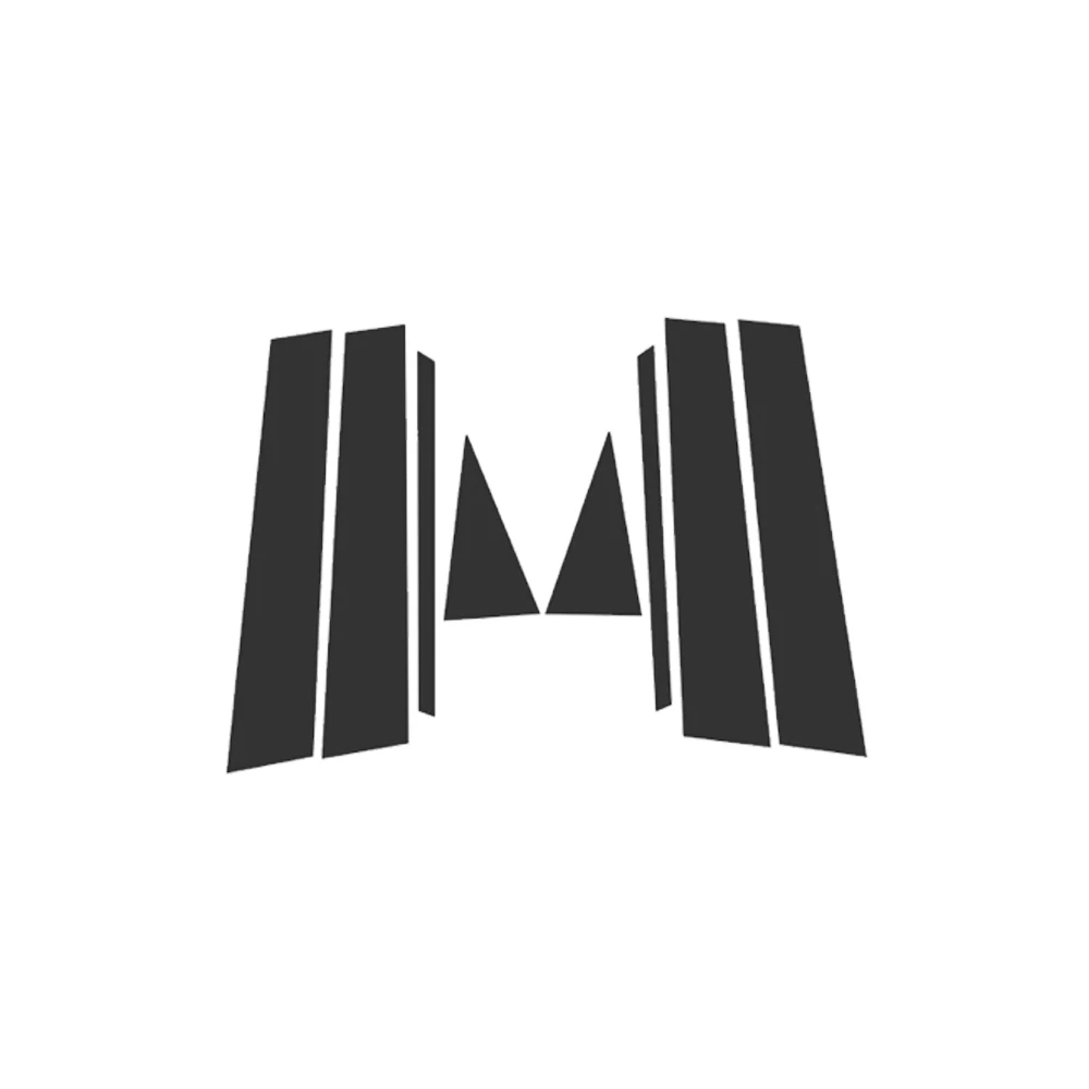 

Наклейка на окно для Volkswagen VW Taos Tharu 2022 ~ 2025 2023 Автомобильный ПК Материал B C Столб Крышка Наклейка на дверь Деталь Аксессуары