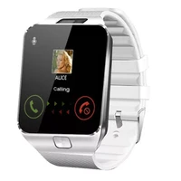 smart watch dz09 touchscreen bluetooth wrist smart phone watch sports fitness tracker camera compatible with ios android
