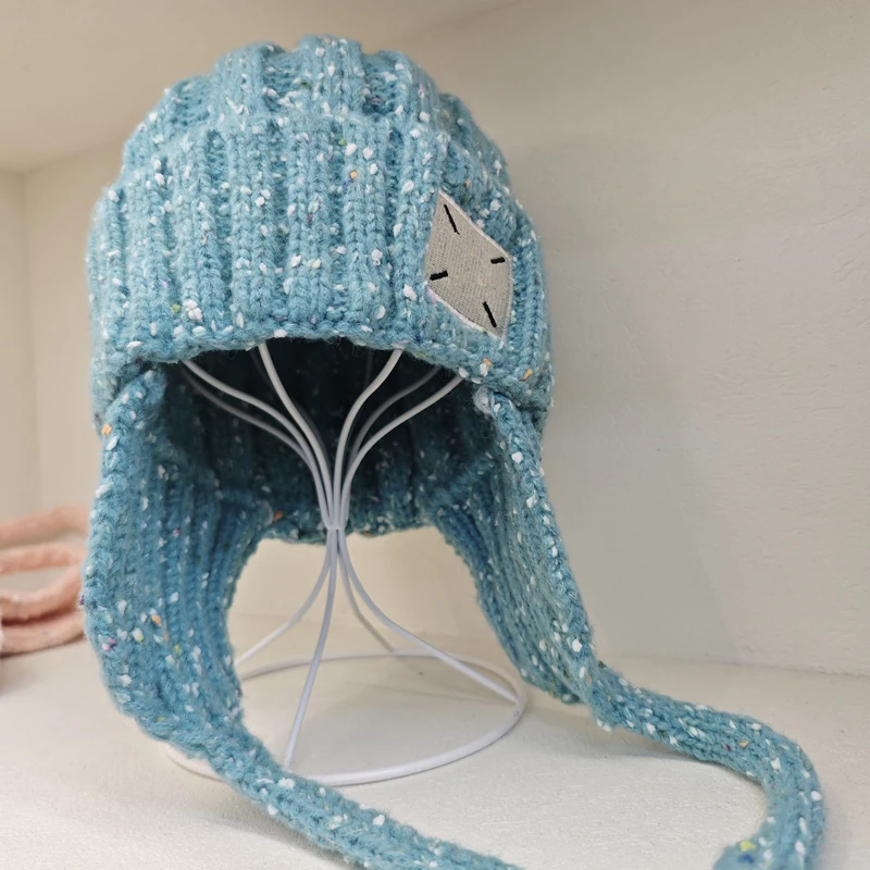 Новинка 2024 женская зимняя теплая и Повседневная плотная шапка для защиты ушей