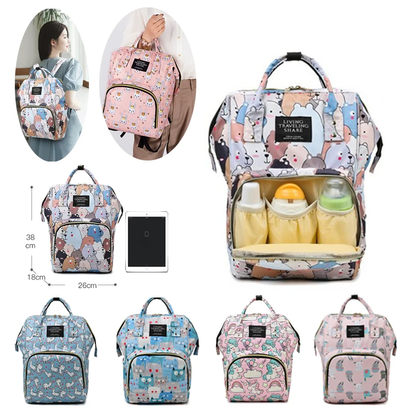 

Mommy Bag Mummy Maternity Nappy Diaper Backpack Bag Travel Backpack Mummy Backpack Multi-function Waterproof Outdoor Diaper Bags