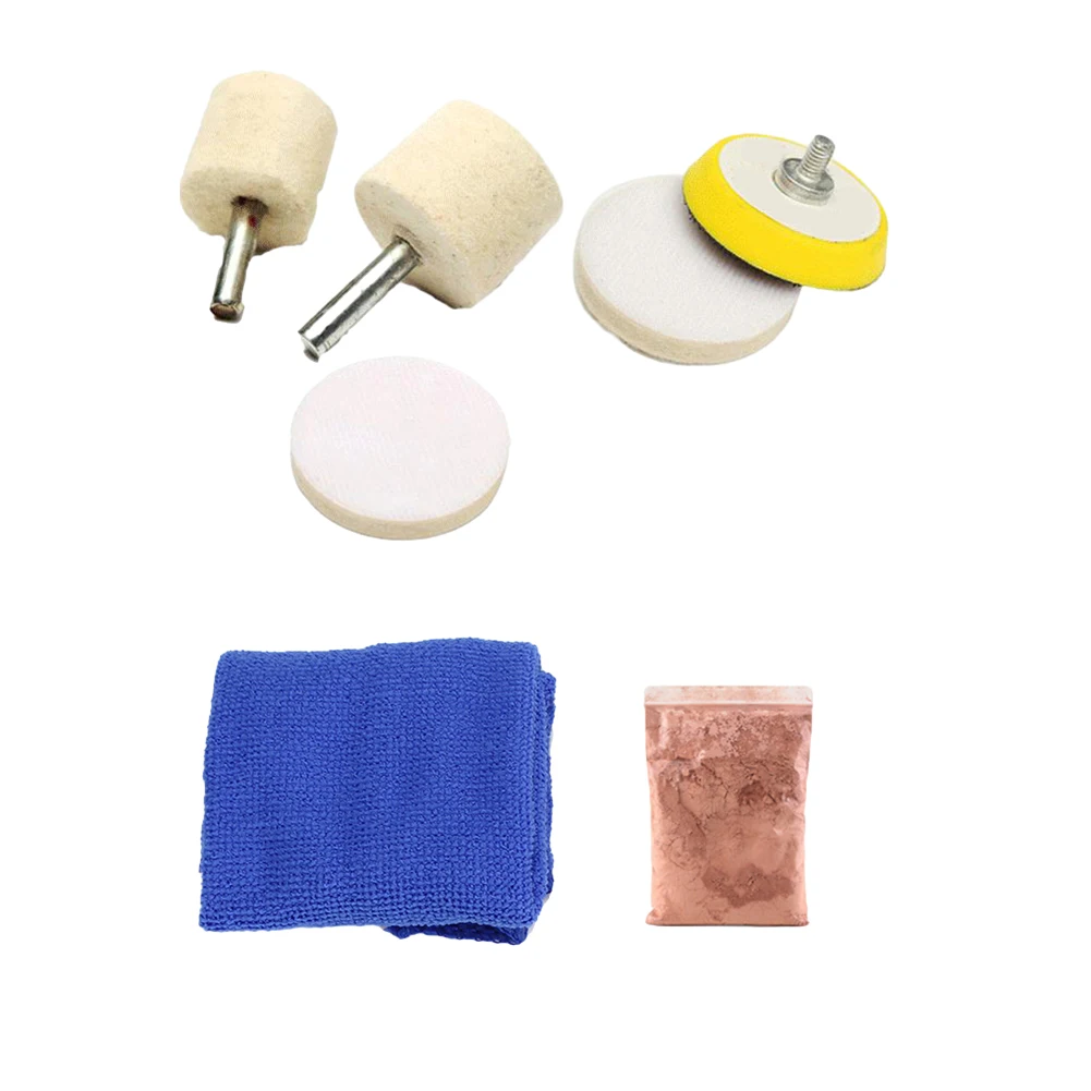 

Windshield Glass Polishing Kit Car Windscreen Scratch Remover 50g Cerium Oxide Quick Installation And Easy