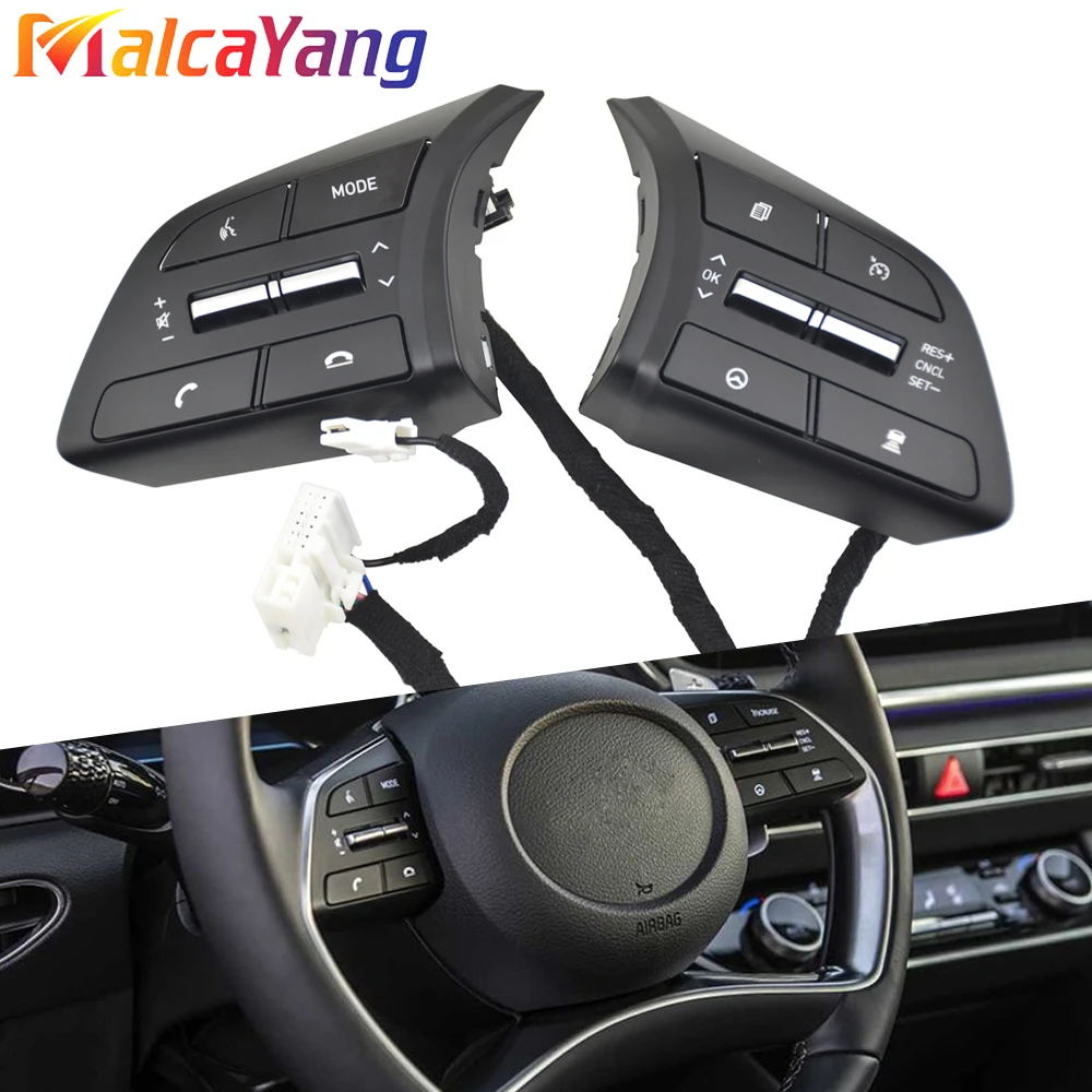 

Car Steering Wheel Cruise Control Volume Button For Hyundai Sonata DN8 AT MPI 2.5L Sedan FWD 4 Doors Limited 1.6 T Custo 2020