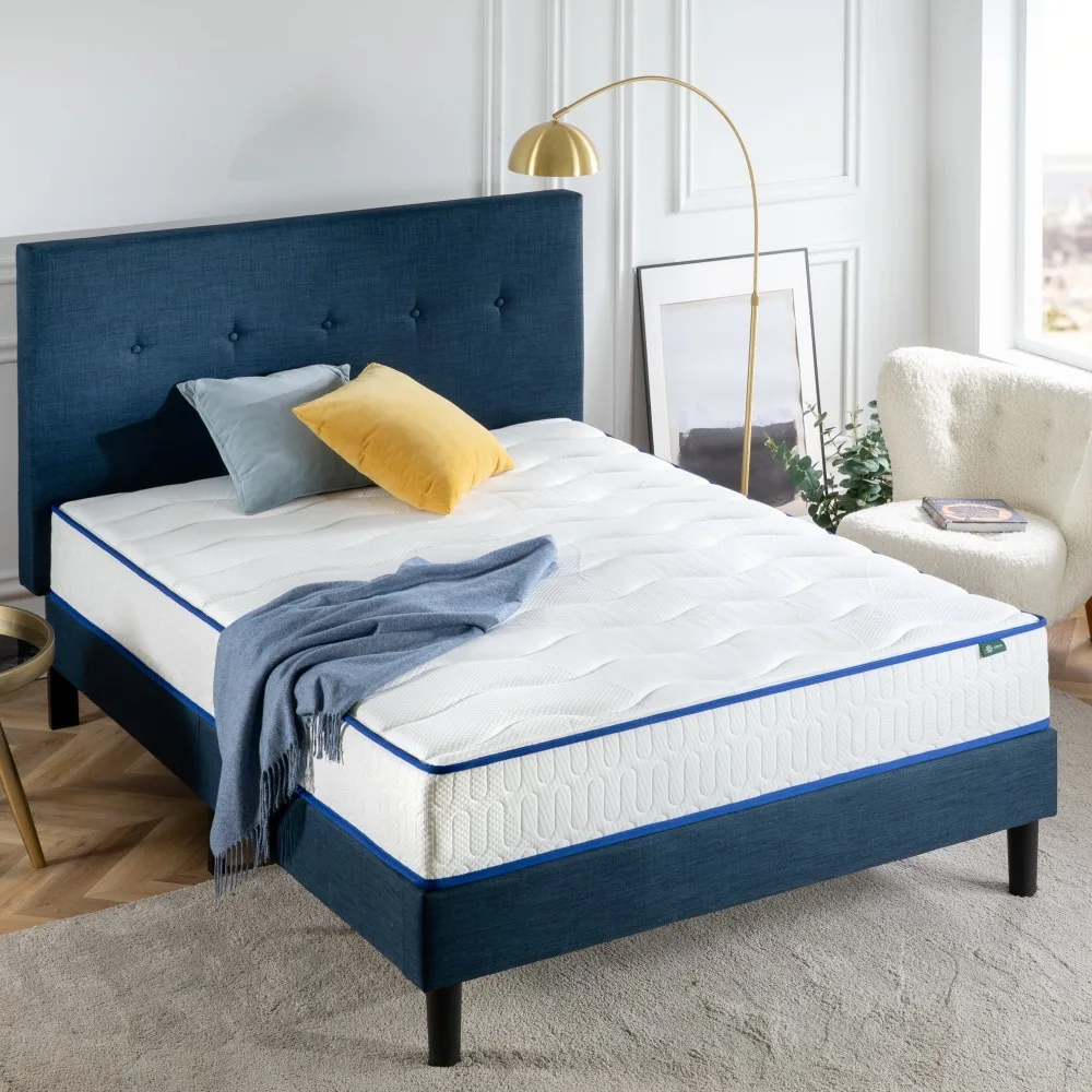 

King от Zinus, 10-дюймовый основной пружинный матрас,