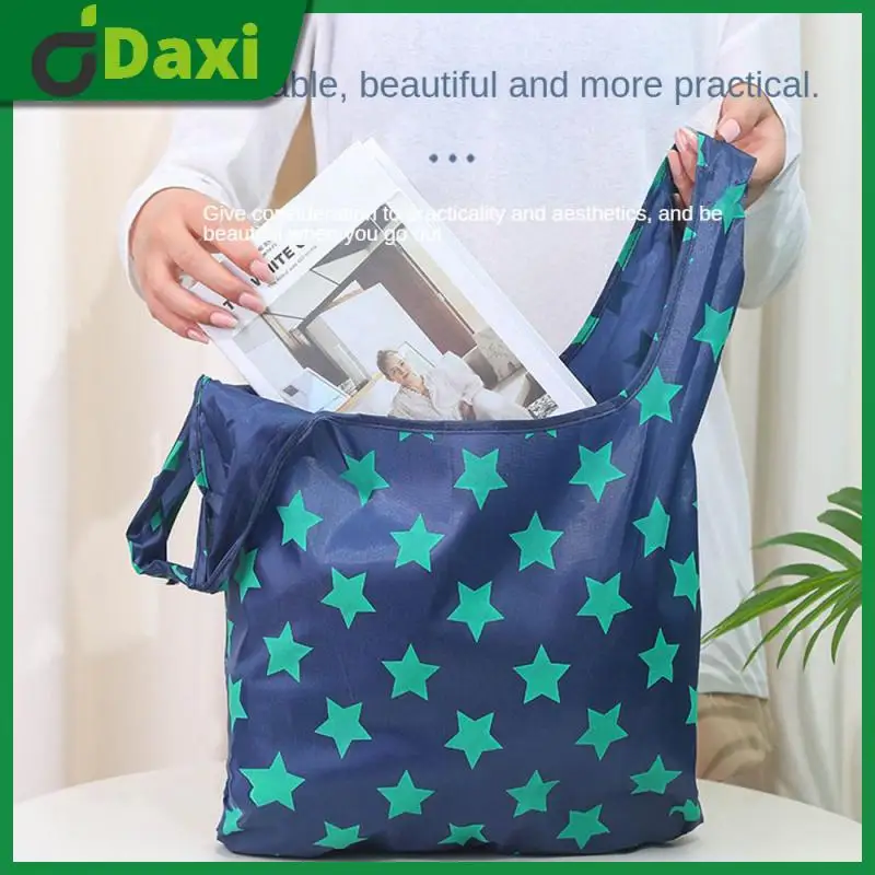 

Easy To Fold Bags Beautiful And Practical Large Pockets And Easy Loading Shopping Bag Strong And Durable Load-bearing Carry