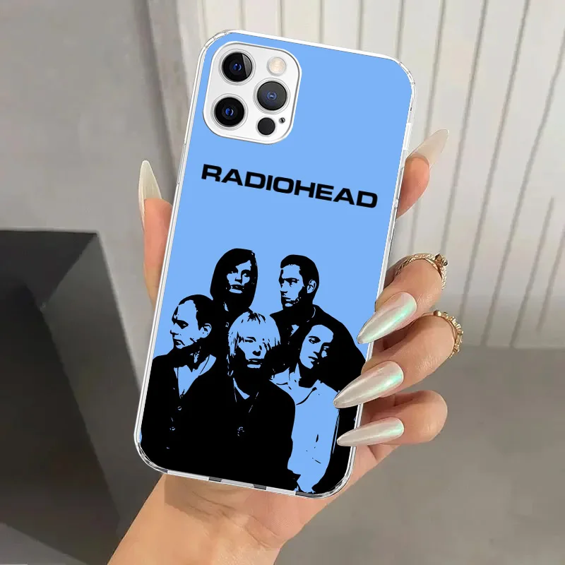 Фото Чехол Bnad R-Radiohead для iPhone 17 Air, 16, 15 Plus, 14, 13, 12, 11 Pro Max, 17E, 16E, 7, 8, SE 2020, мягкий чехол-накладка с принтом 17 Air №5
