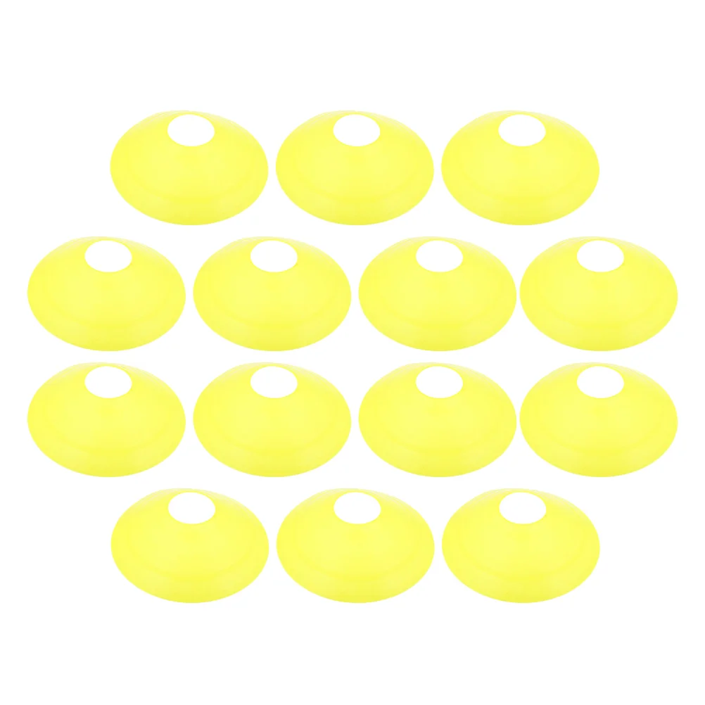 

20pcs Soccer Cones Disc Football Cone Soccer Training Cones Traffic Training Cones Training Agility Cones Flat Soccer Cones