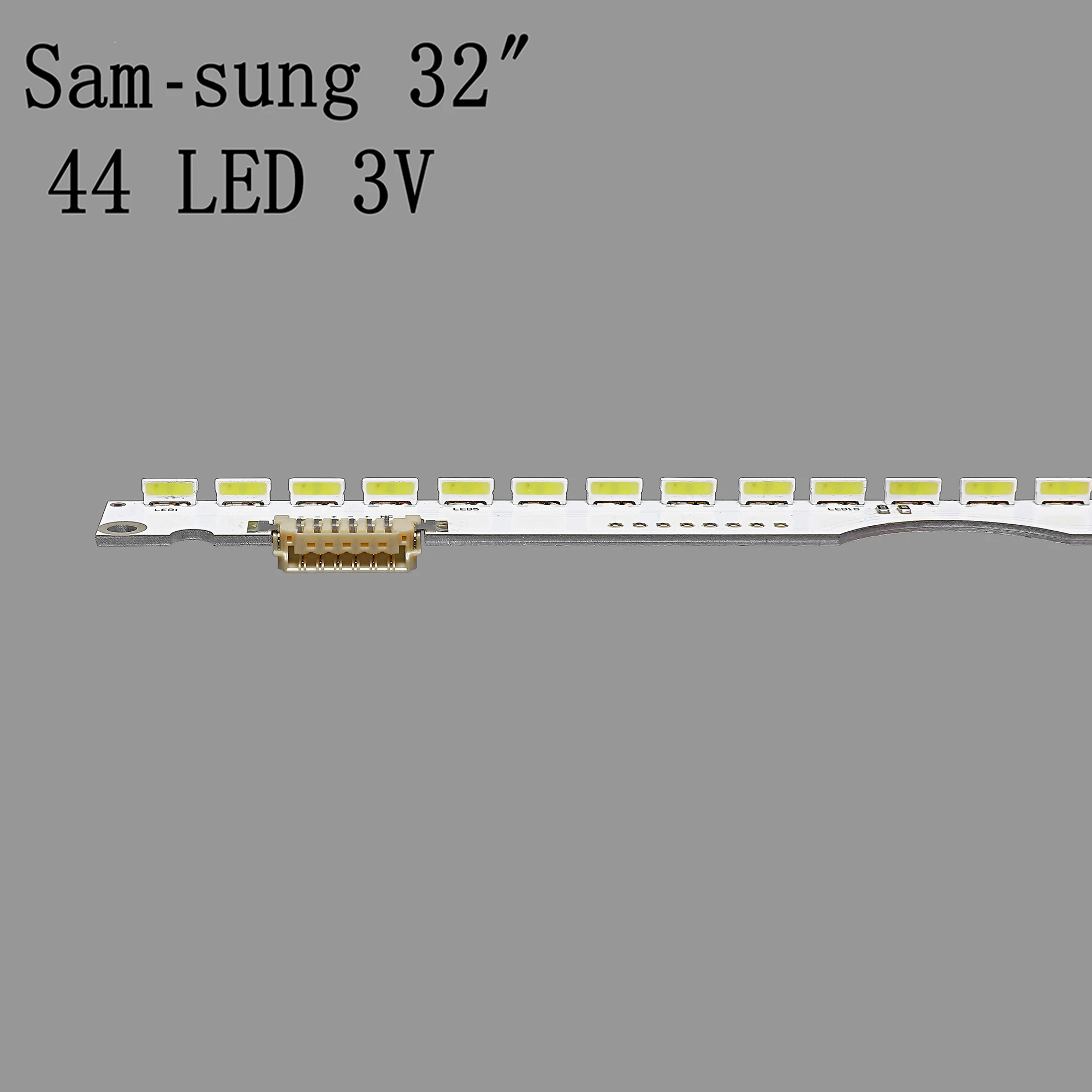 Новая светодиодная лента 44LED*3V 406мм для телевизоров Samsung UA32ES5500 и UE32ES6100 SLED 2012svs32 7032nnb 2D V1GE-320SM0-R1 32NNB-7032LED-MCPCB включена.