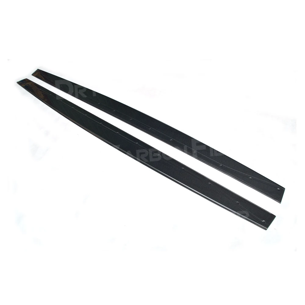 Фото Для BMW 3 серии F80 M3 4 серии F82 F83 M4 2012-2018 боковые юбки из углеродного волокна, бампер, накладка на губу №4