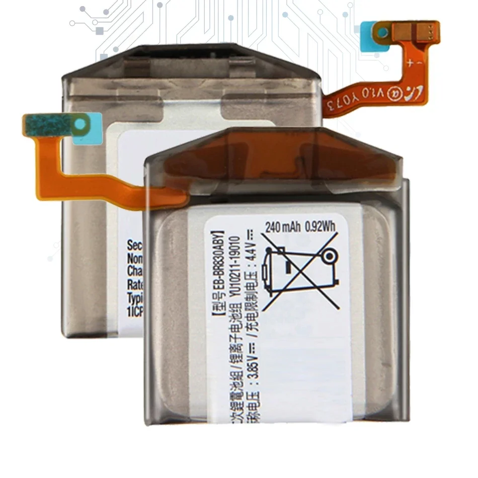 Сменная батарея EB-BR830ABY для Samsung Galaxy Watch Active2 40 мм SM-R835 SM-R830 Watch3 41 SM-R850 R855 247 мАч