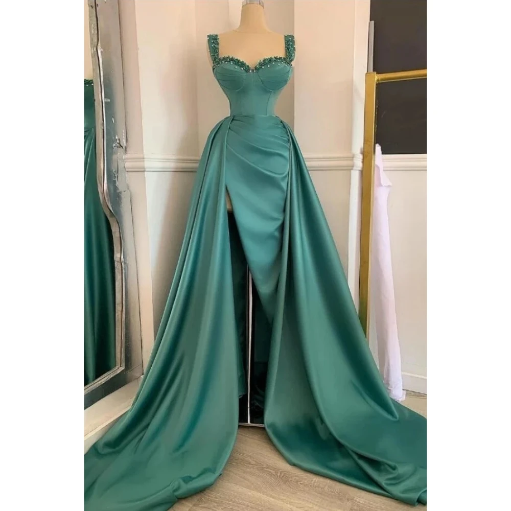 Классические блестящие вечерние платья Sweethart привлекательные атласные бальные с