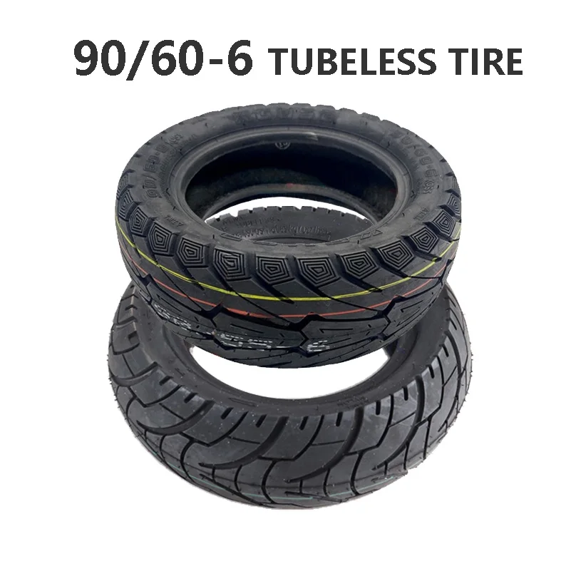 

90/60-6 бескамерная шина для электрического скутера 11 дюймов Расширенная износостойкая противоскользящая вакуумная шина