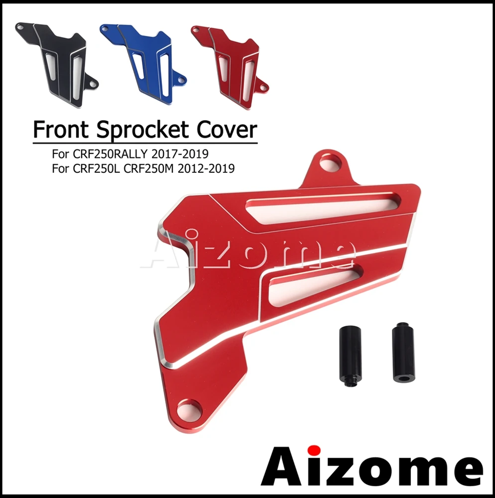 

Aluminum Motorcycle Front Sprocket Chain Cover Protector For Honda CRF250L CRF250M 2012-2019 CRF250 RALLY Dirt Bikes 2017-2019