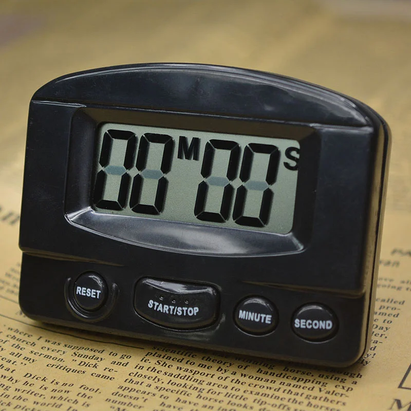 ЖК-дисплей Магнитный цифровой для приготовления пищи мини-таймер будильник