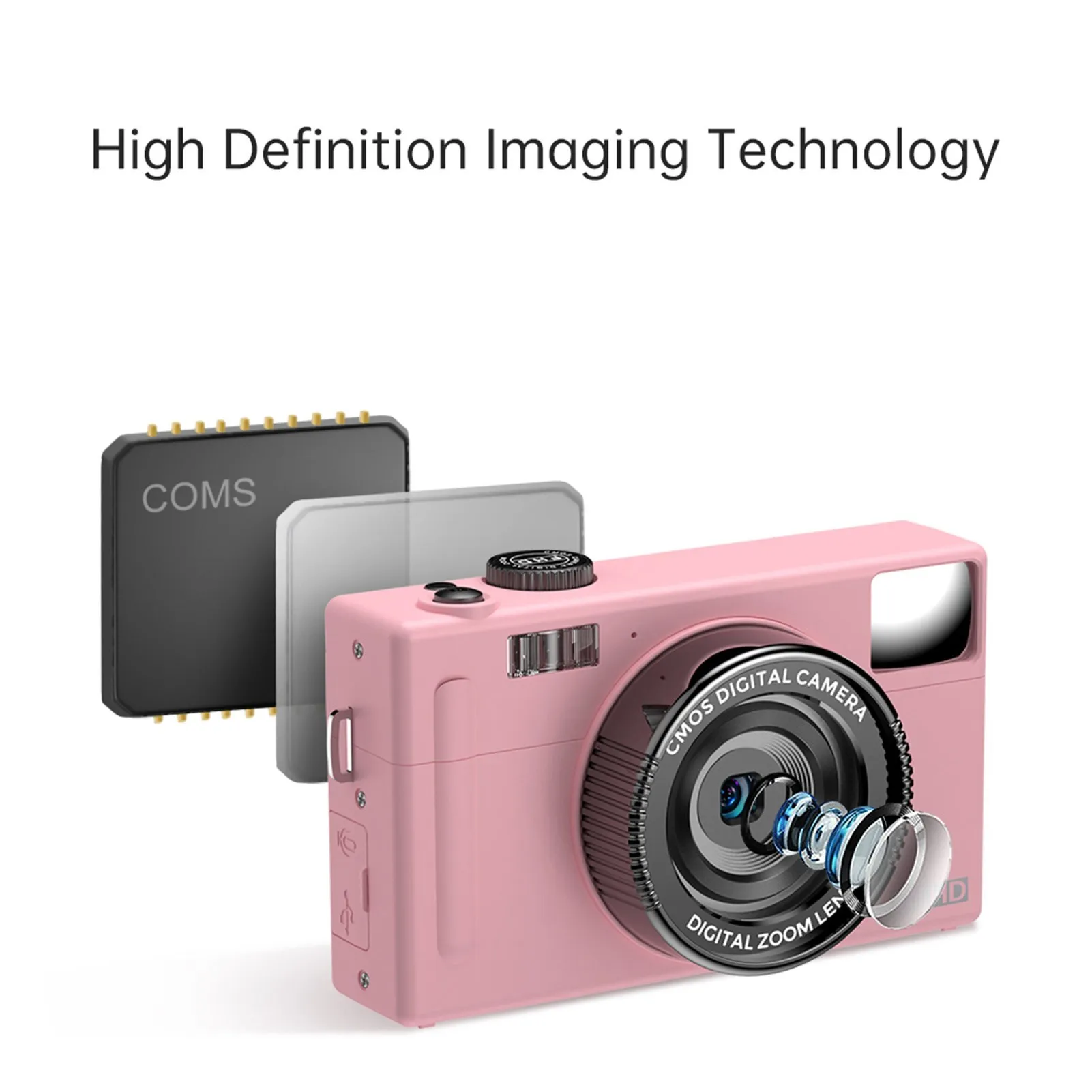 1080P 48MP Compact Digital Camera Video Camcorder 3.0