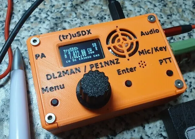 uSDR uSDX SDR HF QRP Transceiver (tr) usdx transceiver 5-band Multimode by PE1NNZ and DL2MAN |