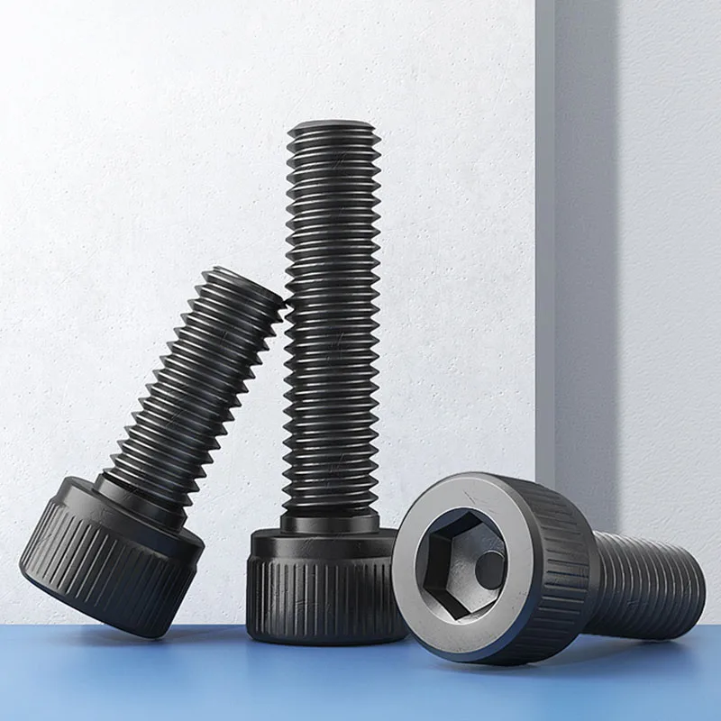 

M8 M10 M12 M14 M16 M18 M20 M24 Carbon Steel Grade 12.9 Black Cup Head Hexagon Hex Socket Head Cap Allen Bolt Machine Screw