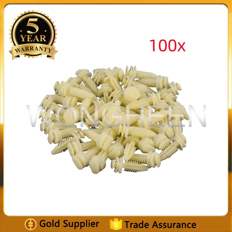 15545202 100 шт. зажимы для обшивки двери пикапа Chevrolet Silverado 1500