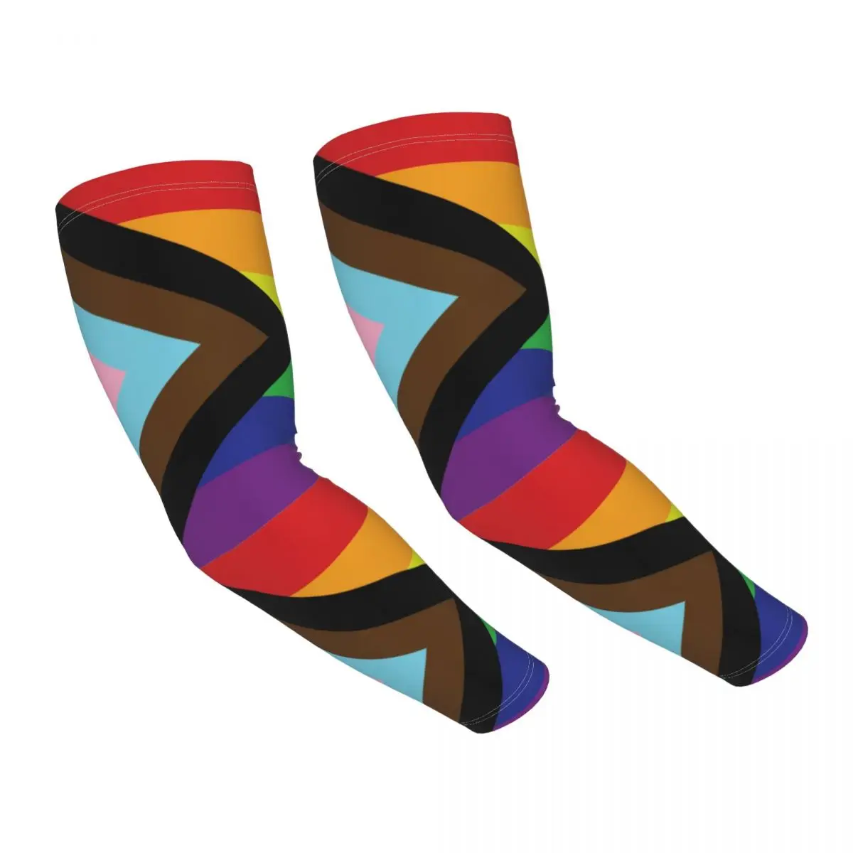 

Gay Pride Rainbow Flag LGBTQ Sports Compression Arm Sleeves Warmer LGBT Lesbian Bisexual Sun UV Protection Tattoo Cover Up