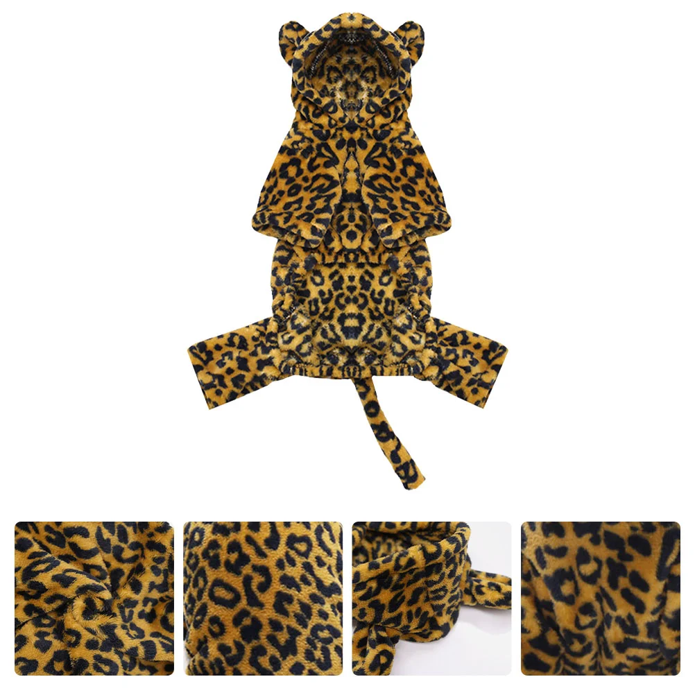 

1pc Costume Hooded Coat Winter Coat Apparel Puppy Clothing