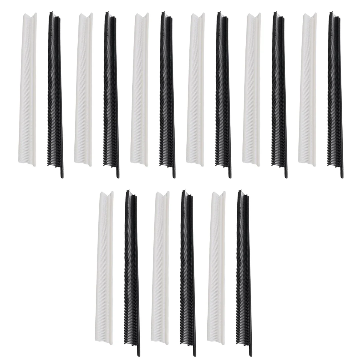 2000 шт. мини-набор бирки бирка для одежды 0 5 см ценники с зазубринами 1000 черные