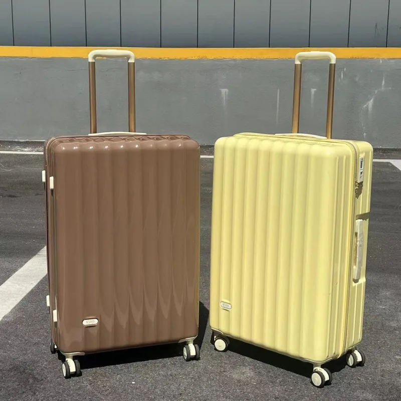 

SOLI2 Travel Suitcase on silent universal Wheels zipper Cabin Rolling Luggage password student Hand luggage PC travel G1050-1054