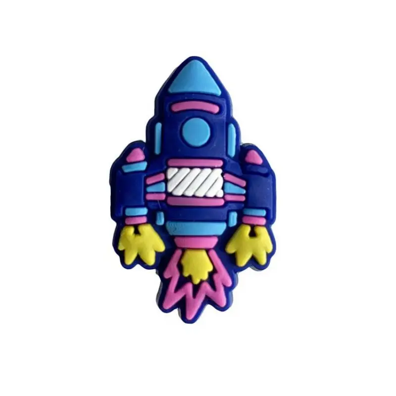 16pcs/set Space Series Shoe Charms Accessories Shoes Buckle Decoration for Croc Charms Jibz Kids Party Xmas Gifts