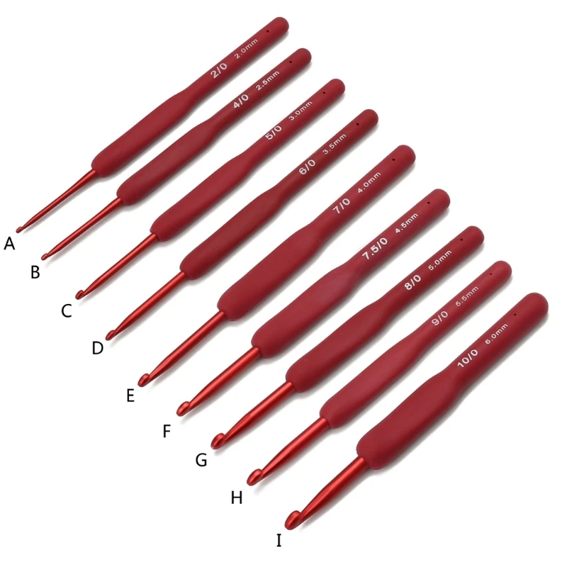 

2mm-6mm Long Knitting Needles Crochet Needles Crochet Hook for-Arthritic Hands