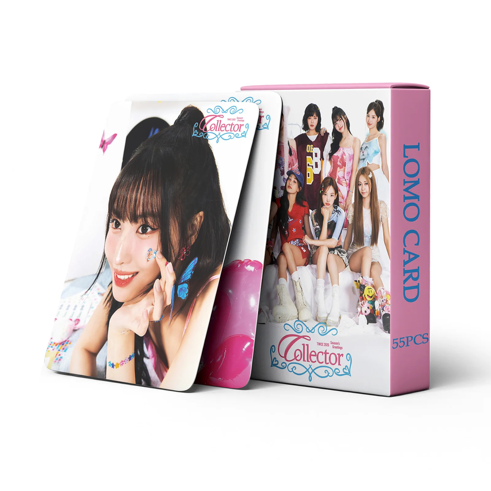 55 шт./компл. Kpop Idol Lomo карты ДВАЙС фотокарточки коллекционная фотокарта 2025 сезон