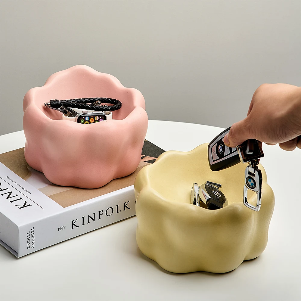 

Керамическая миска для питомцев в скандинавском стиле, миска для кошек в японском стиле, миски для кормления питомцев с высокой ногой, Подар...