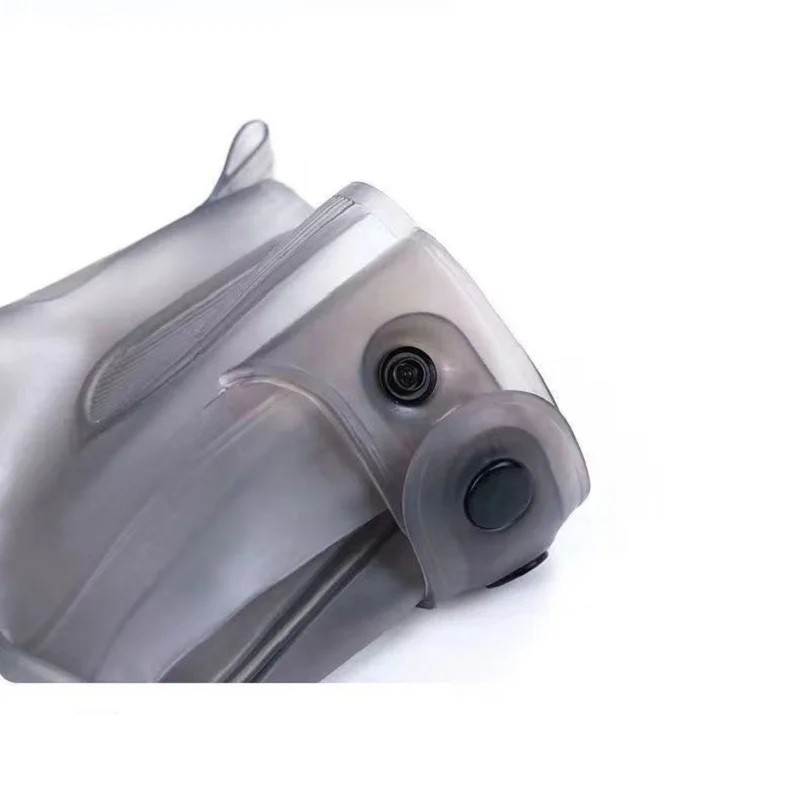 High Lever Waterproof Silicon Shoe Covers Women and Men Sneaker Protector Covers with Button Anti-skid Washable Galoshes