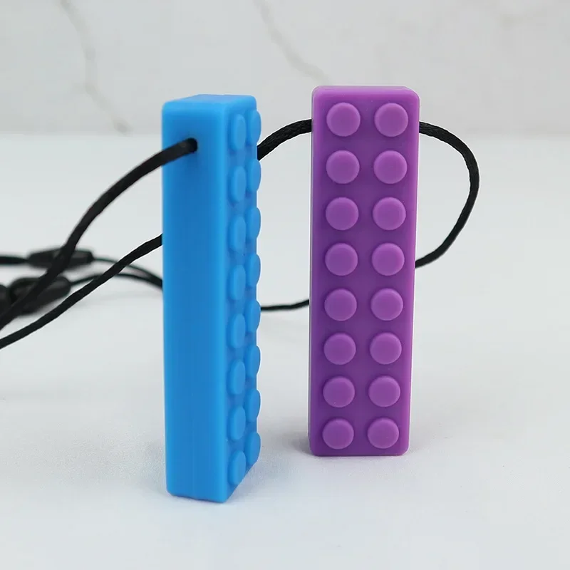 Детский силиконовый Прорезыватель для зубов детское жевательное ожерелье