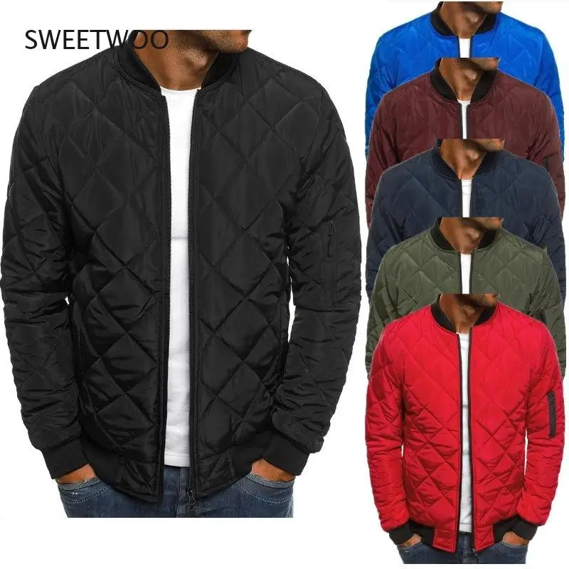 New Thick Windbreak Parkas Men Jackets Autumn Winter Warm Outwear Brand Slim Fit Male Zipper Casual Warm Stand Collar Coats