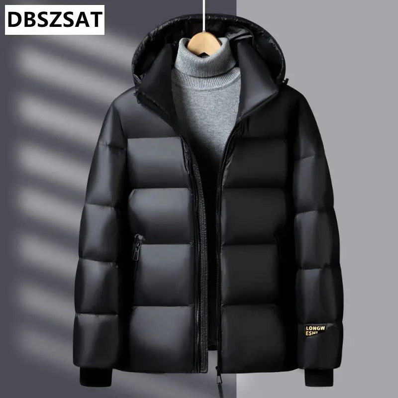 XKK мужские зимние куртки-бомберы повседневные куртки-карго хлопковые пальто
