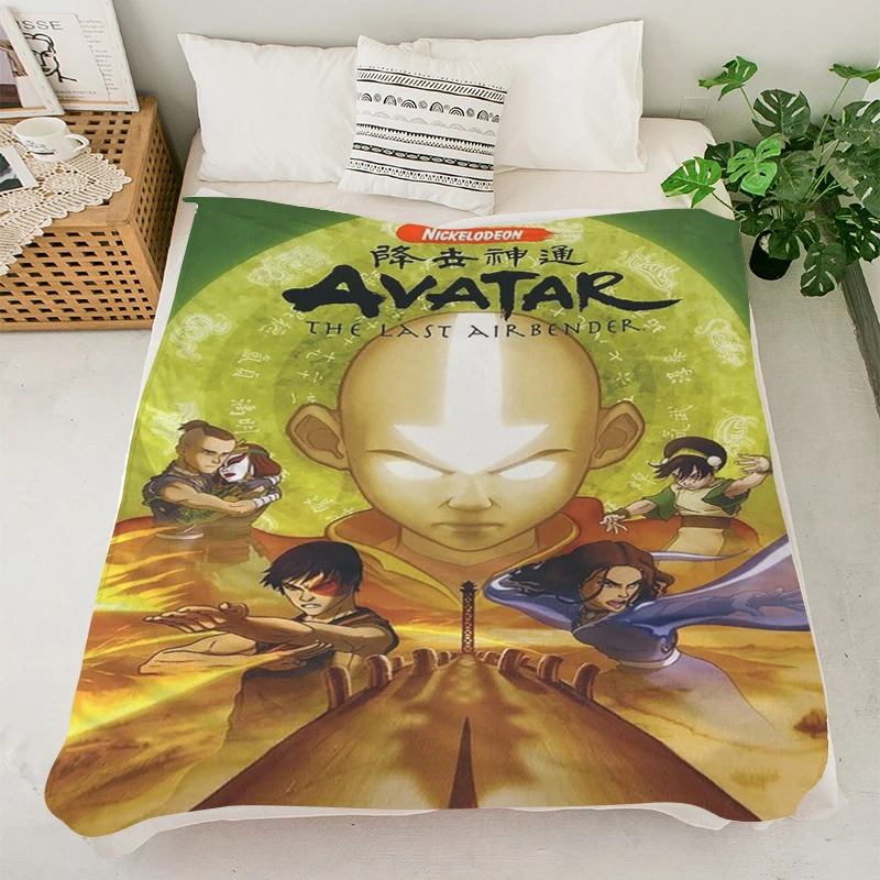 Одеяло для кемпинга S-Avatar The Last Airbenderers пушистые мягкие одеяла зимы одеяло